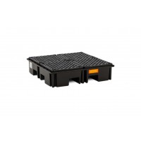 PE lovilna posoda 220/4 220 l s PE rešetko