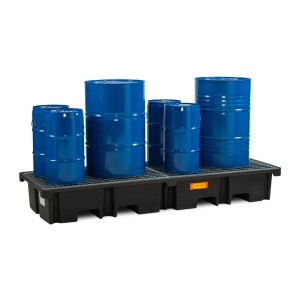 PE lovilna posoda 425/4e 425 l s pocinkano rešetko