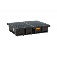 PE lovilna posoda 425/4 425 l s pocinkano rešetko