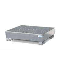 Lovilna posoda classic-line za 4 sode, pocinkana, z rešetko, 1300x1380x390, dostopna Lovilna posoda classic-line za 4 sode, pocinkana, z rešetko, 1300x1380x390, dostopna