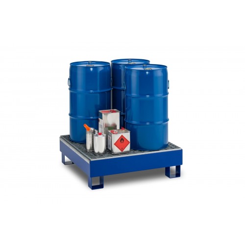 Lovilna posoda 65/4 prašno barvana, z rešetko Lovilna posoda 65/4 prašno barvana, z rešetko