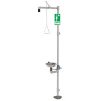 Prha za telo in oči G 1902, s koritom iz nerjavečega jekla za prho za oči in obraz Prha za telo in oči G 1902, s koritom iz nerjavečega jekla za prho za oči in obraz