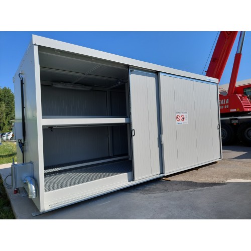 TRELLEBORG Slovenija - regalni kontejner za nevarne snovi