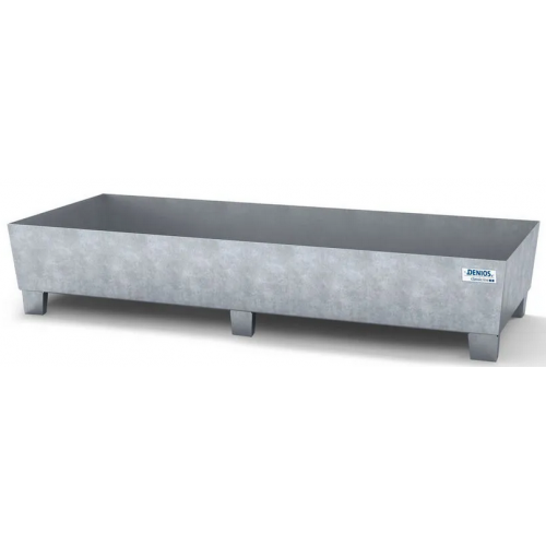 Lovilna posoda classic-line za 2 soda, pocinkana, brez rešetke, 815x2010x355 cm