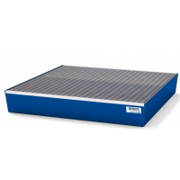 Lovilna posoda classic-line za 4 sode, barvana, z rešetko, 1236x1210x190