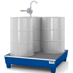 Lovilna posoda classic-line za 4 sode, barvana, z rešetko, 1236x1210x290