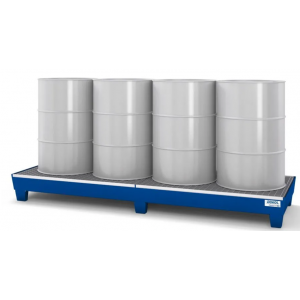 Lovilna posoda classic-line za 4 sode, barvana, z rešetko, 816x2470x250