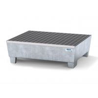 Lovilna posoda classic-line 65l, pocinkana, s poc. rešetko, 635x785x278 mm