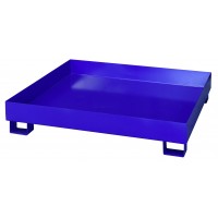 Kovinska lovilna posoda SO4, barvana