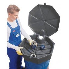 FALCON lijak za sode iz polietilena (PE), 22 l, z adapterjem in pokrovom FALCON lijak za sode iz polietilena (PE), 22 l, z adapterjem in pokrovom