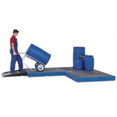 Talni element classic-line, PE, s PE rešetko, 2200x1500x150