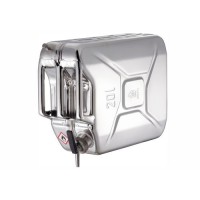 Kanister iz nerjavečega jekla s pipo in ventilacijo, 20 litrov Kanister iz nerjavečega jekla s pipo in ventilacijo, 20 litrov