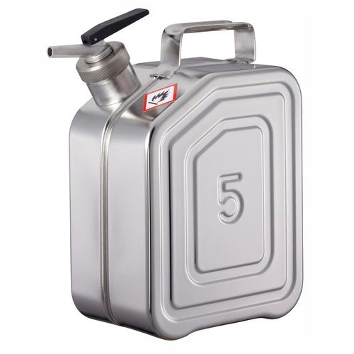 Kanister iz nerjavečega jekla s fino dozirno pipo, 5 litrov Kanister iz nerjavečega jekla s fino dozirno pipo, 5 litrov