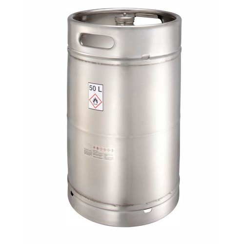 Varnostna posoda iz nerjavečega jekla, z navojnim pokrovom, 50 litrov
