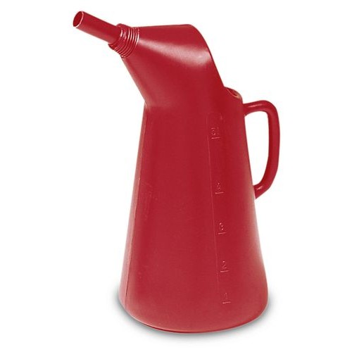 Vrč za točenje iz polietilena (PE), 3 kosi: 1 l, 2 l in 5 l 