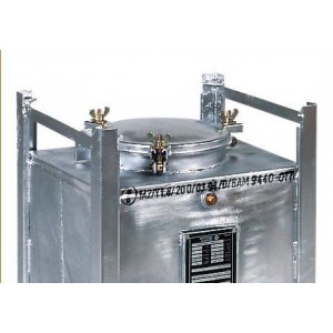 ASF zabojnik, dvojna stena, 100 l, vroče cinkano ASF zabojnik, dvojna stena, 100 l, vroče cinkano