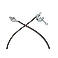 Ozemljitveni kabel z 1 krokodilskimi objemkami/ 1 C objemko in izolacijo, dolžina kabla 2m