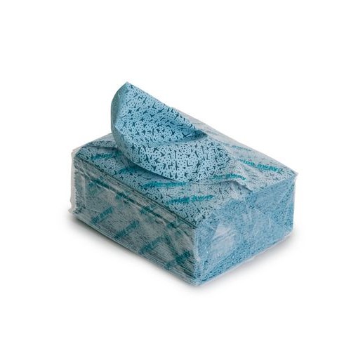 Vzdržljivi vlažilni robčki za večkratno uporabo, Z-zgib, 6 vrečk po 50 robčkov