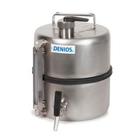 Posoda iz nerjavečega jekla z indikatorjem nivoja, 10 litrov