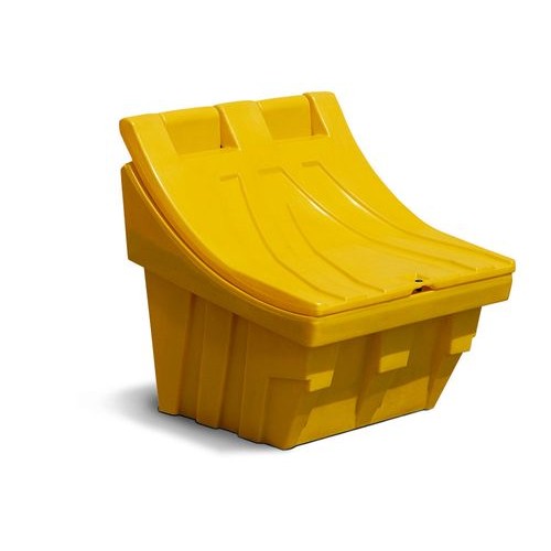 Posoda za pesek CS 50 iz polietilena, 50 litrov, rumena
