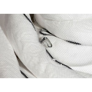 DENSORB oljna pregrada za zadrževanje in vpijanje olja na vodi, 3 m x 13 cm, 4 kosi