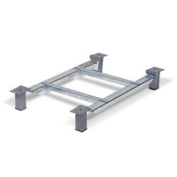 Spodnji okvir s 4 osnovnimi nogami za kontejnerje SB 400, UB 400 Spodnji okvir s 4 osnovnimi nogami za kontejnerje SB 400, UB 400