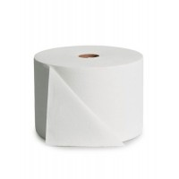 Visoko vpojne čistilne krpe iz celuloze, posebno mehke in voluminozne, bele, 1 zvitek