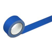 Trak za označevanje tal, širina 50 mm, moder, 2 roli