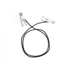 Ozemljitveni kabel z 2 kleščama in izolacijo, dolžina kabla 2 m