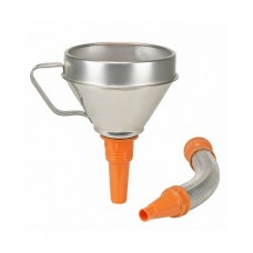 Lijak iz pocinkanega jekla, s sitom in ročajem, Ø 160 mm Lijak iz pocinkanega jekla, s sitom in ročajem, Ø 160 mm