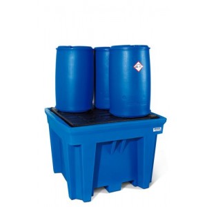 Lovilna posoda classic-line za 1 IBC, s polico PE