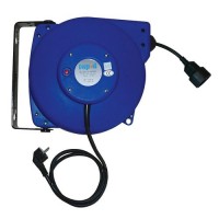 Avtomatski kolut za kabel, za 230 V elektriko, iz plastike, dolžina kabla 10 m