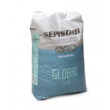 Granulat SEPISORB, univerzalno oljno vezivo, sepiolit 4/30 ekstra grob, kemično inerten, vreča 20 kg