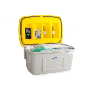 DENSORB komplet veziv za ukrepanje ob razlitju olja, v varnostni škatli SF400