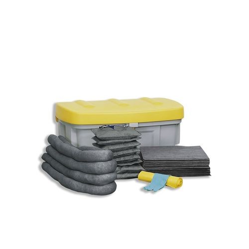 DENSORB komplet za ukrepanje ob razlitju, varnostna škatla SF100, univerzalna izvedba DENSORB komplet za ukrepanje ob razlitju, varnostna škatla SF100, univerzalna izvedba