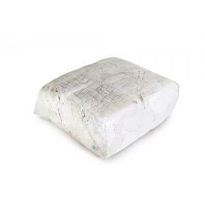 Trikotne čistilne krpe TW iz bele bombažne tkanine, 3 zavitki po 10 kg Trikotne čistilne krpe TW iz bele bombažne tkanine, 3 zavitki po 10 kg