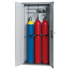 asecos omara za plinske jeklenke LG 1000, enostenska, širina 1000 mm, siva