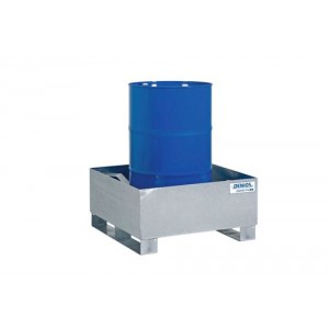 Lovilna posoda classic-line za 1 sod, pocinkana, z nosilcem za sod, 866x866x423