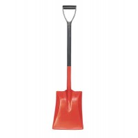 Lopata z D-ročajem iz polipropilena, nerjaveča, dolžina 98 cm