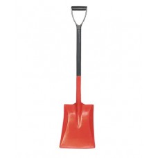 Lopata z D-ročajem iz polipropilena, nerjaveča, dolžina 98 cm