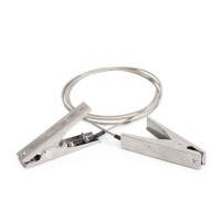 Ozemljitveni kabel z 2 kleščama in ATEX odobritvijo, 2 m dolžine kabla