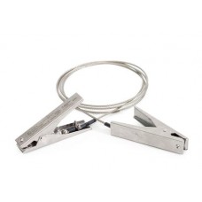 Ozemljitveni kabel z 2 kleščama in ATEX odobritvijo, 2 m dolžine kabla