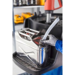 Varnostni kanister FALCON iz nerjavečega jekla, z dovoljenjem za prevoz, 10 l