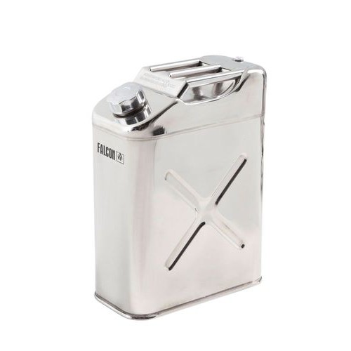 Varnostni kanister FALCON iz nerjavečega jekla, z dovoljenjem za prevoz, 20 l Varnostni kanister FALCON iz nerjavečega jekla, z dovoljenjem za prevoz, 20 l