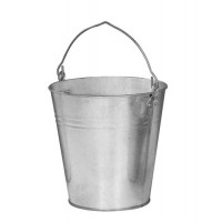 Vedro, pocinkano, 10 litrov, PU = 10 kosov