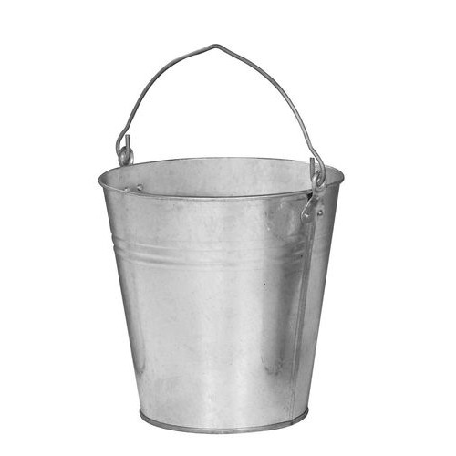 Vedro, pocinkano, 10 litrov, PU = 10 kosov
