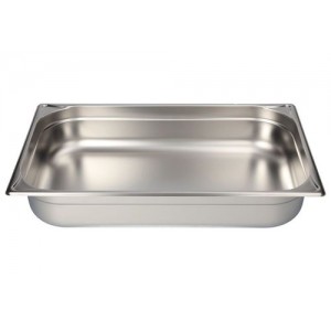Pladenj za male posode GN 1/1-100 iz nerjavečega jekla, 13,3 l Pladenj za male posode GN 1/1-100 iz nerjavečega jekla, 13,3 l