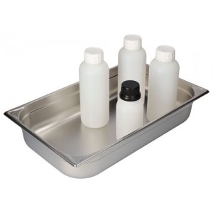 Pladenj za male posode GN 1/1-100 iz nerjavečega jekla, 13,3 l Pladenj za male posode GN 1/1-100 iz nerjavečega jekla, 13,3 l