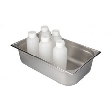 Pladenj za male posode GN 1/1-150 iz nerjavečega jekla, 20 l