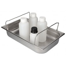 Pladenj za male posode GN-B 1/1-100 iz nerjavečega jekla, z ročajem, 13,3 l